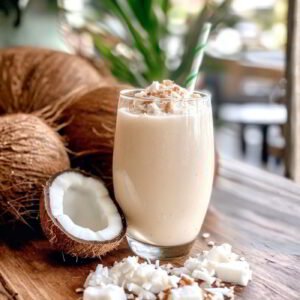 Coconut Water Mix Shake natural hydration drink