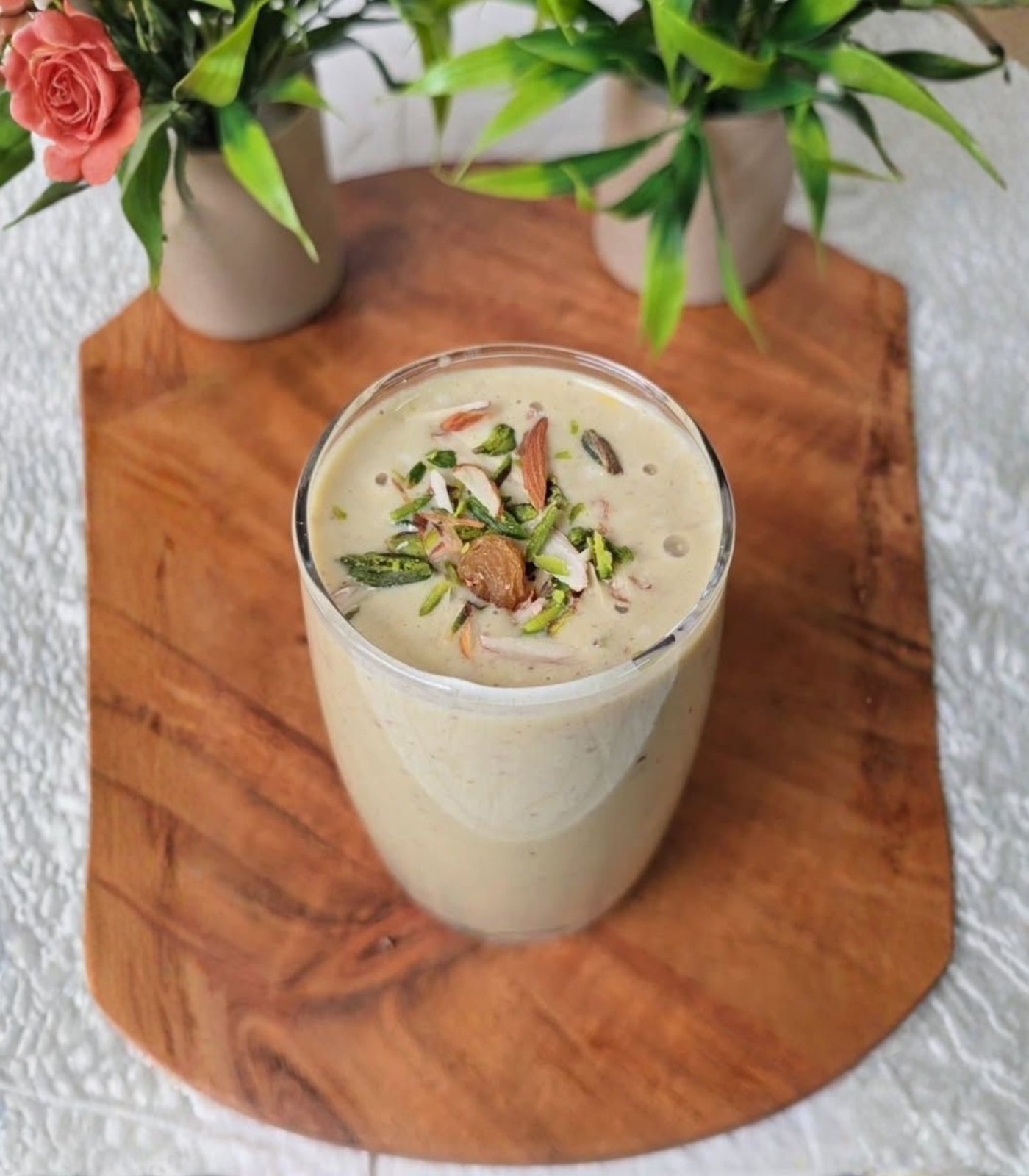 Dry Fruit Shake healthy energy drink with mixed nuts