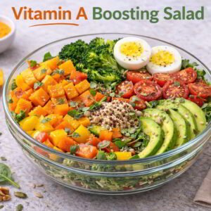Vitamin A Boosting Salad healthy nutrition salad