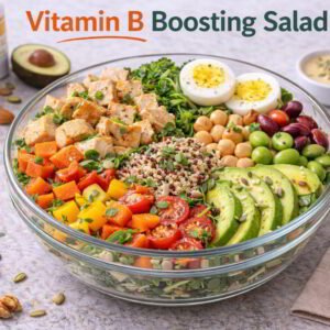 Vitamin B Boosting Salad healthy nutrition salad
