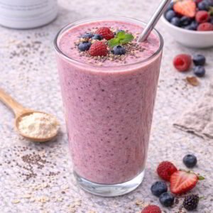 Berry Fat Loss Shake healthy berry weight loss drink