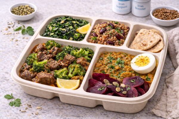 Iron Rich Meal Plan healthy high iron nutrition meal