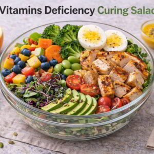 Vitamins Deficiency Curing Salad