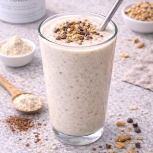 Whey Recovery Shake high protein post workout drink