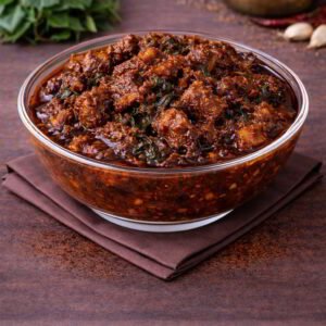 Authentic Gongura Boneless Mutton Pickle Andhra Style