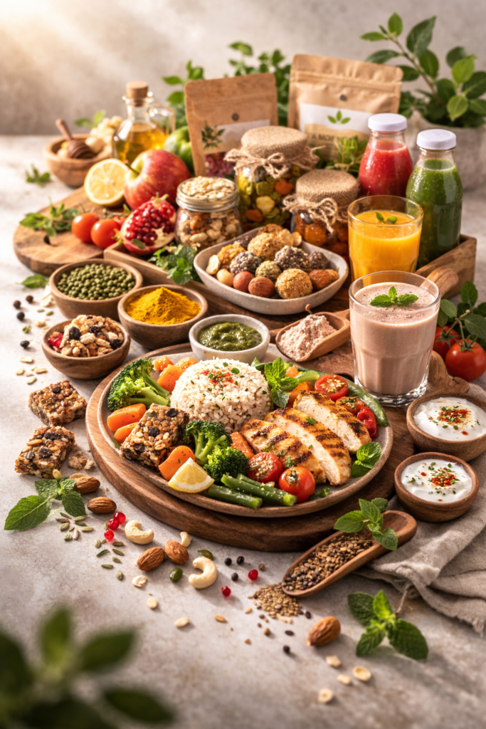 Perfect products with honest ingredients — designed to make healthy eating effortless