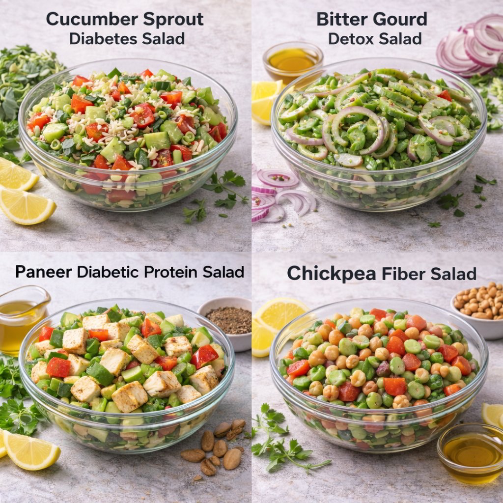 Diabetic Care Salads Plan fresh healthy balanced salads
