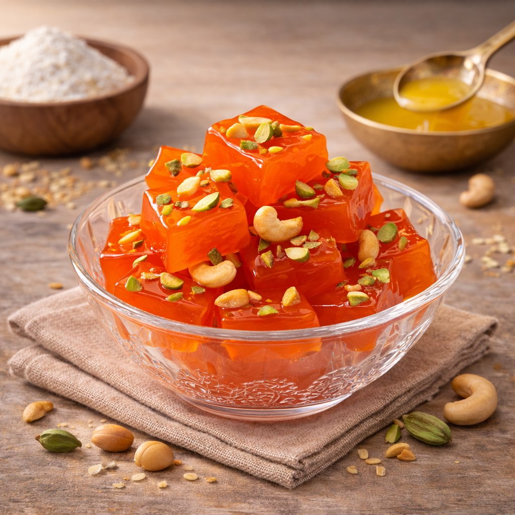 Karachi Halwa (Bombay Halwa)