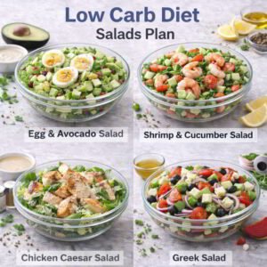 Low Carb Diet Salads plan