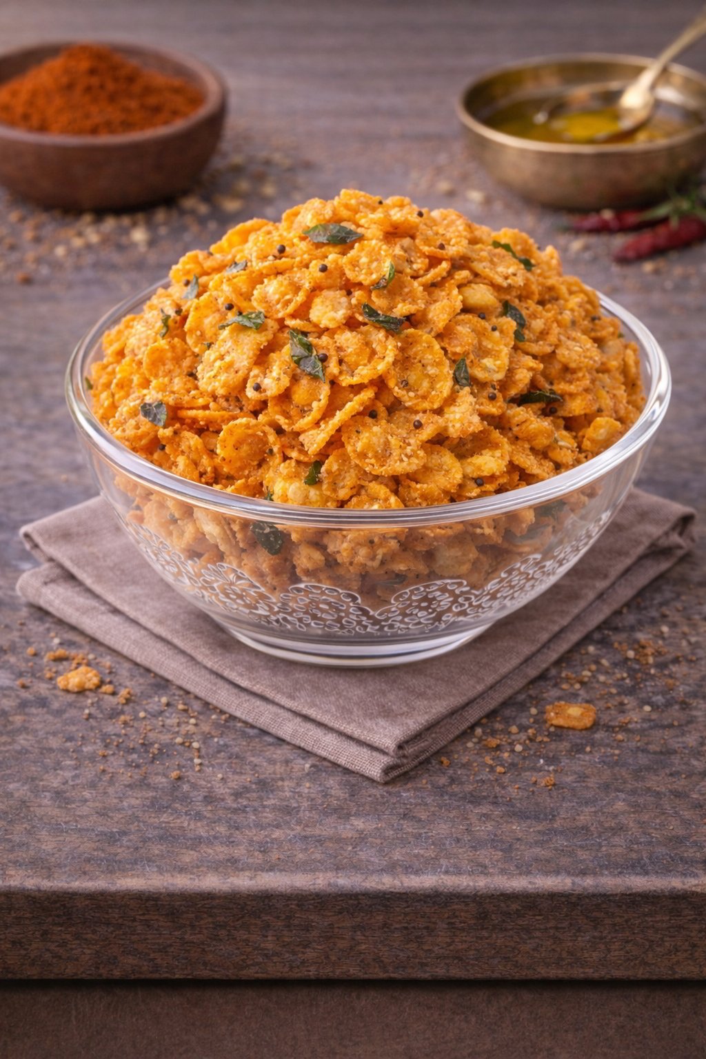 Masala Corn Flakes