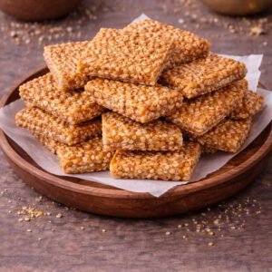 Nuvula Chikki sesame seed crunchy sweet