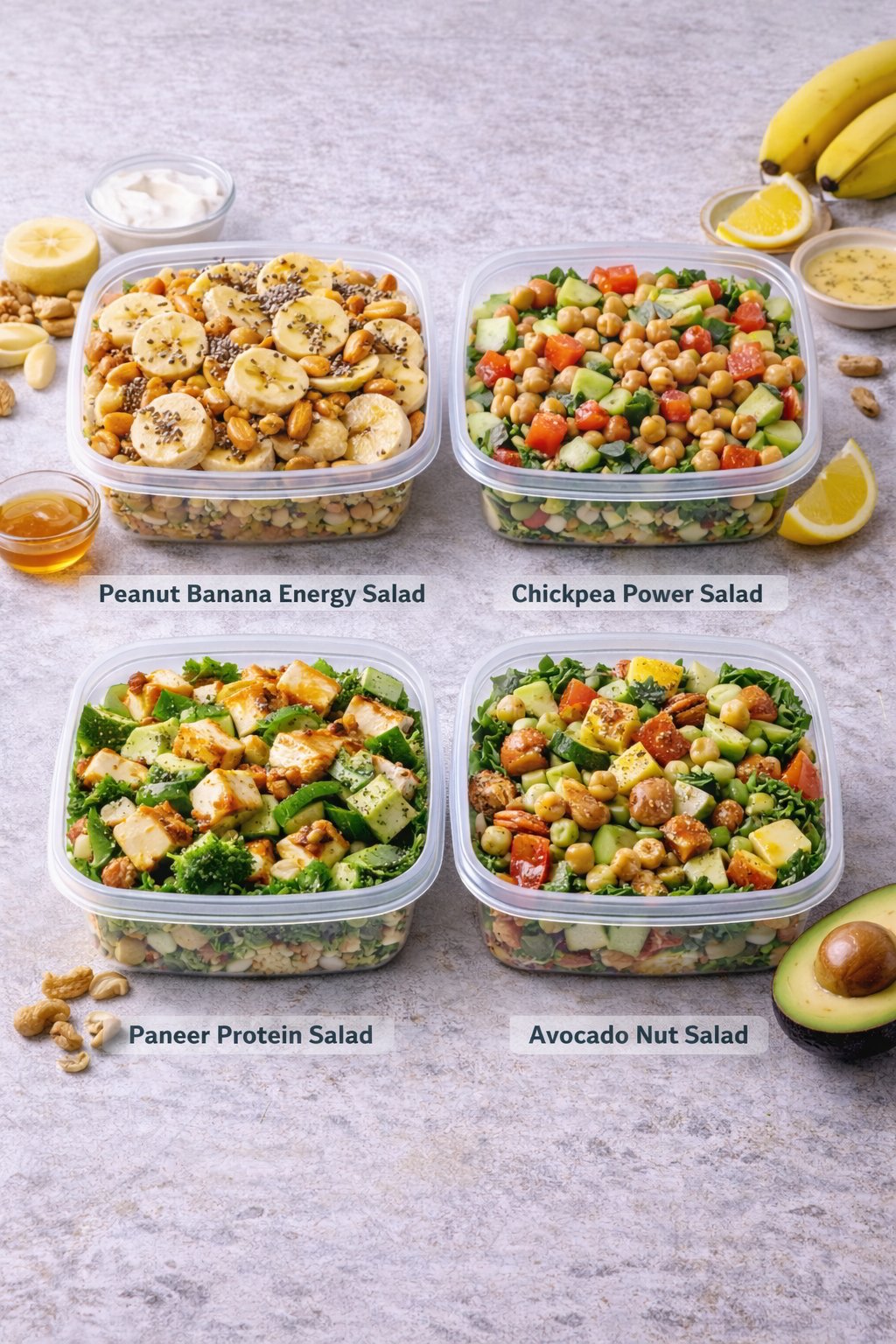 Weight Gain Salads Plan fresh healthy high calorie salads