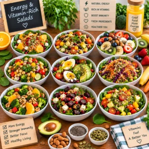 Energy & Vitamin-Rich Salads
